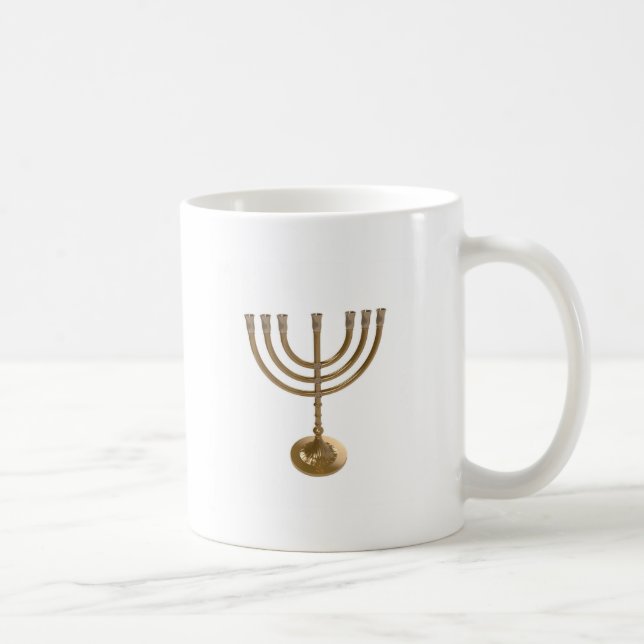 Taza De Café menorah de oro (Derecha)