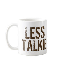 Menos charla más humor de café Café