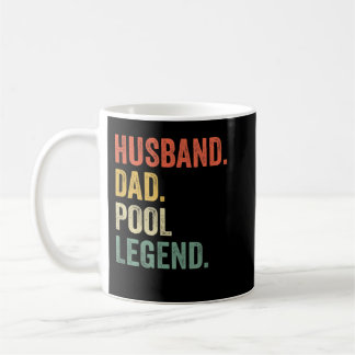 Taza De Café Mens Billiards Divertido marido papá jugador de bi