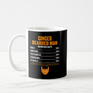 Taza De Café Mens Ginger Hemorragia del hombre hechos de la nut