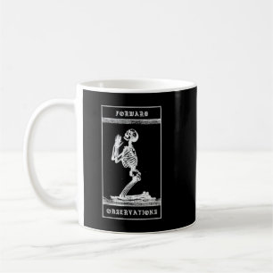 Taza De Café Mens Praying Skeleton grupo de observación avanzad