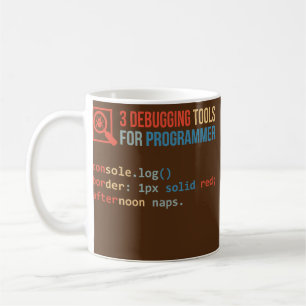 Taza De Café Mens Tres herramientas de depuración para programa