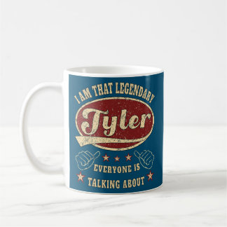 Taza De Café Mens Tyler Soy Ese Legendario Tyler