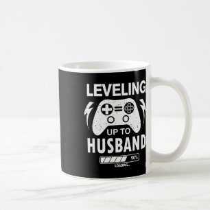Taza De Café Mens Vintage Engagement Boda Para Groom Video Ga
