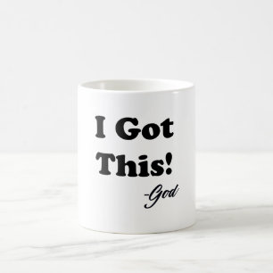Taza De Café Mensaje de dios