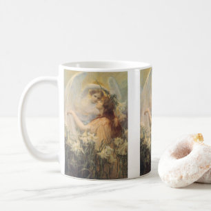 Taza De Café Mensaje del Ángel de George Swinstead, Arte Antigu