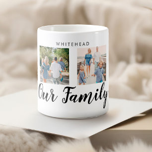 Taza De Café Mensaje del Personalizado de fotos del Día de la M