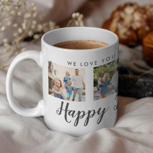 Taza De Café Mensaje del Personalizado de fotos del Día del Pad