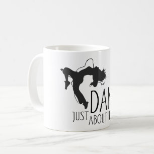 Taza De Café Mensaje gracioso - Baila sobre eso 1
