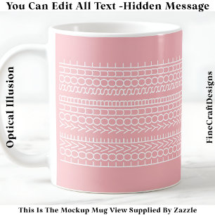 Taza De Café Mensaje Oculto Ama Tu Alma, Cotización Personaliza