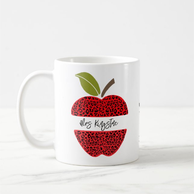 Taza De Café Mensaje personalizado para las impresiones de los  (Izquierda)