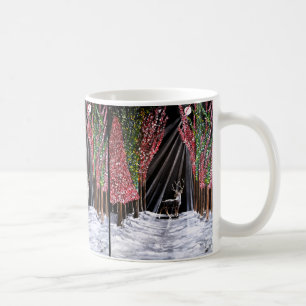 Taza De Café Mensajero sagrado de Nara Pintura de Alfred Fox