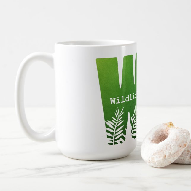 Taza De Café Mensajeros de la vida salvaje (Con donut)