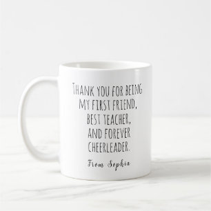 Taza De Café Mensajes de agradecimiento, Día de la Madre