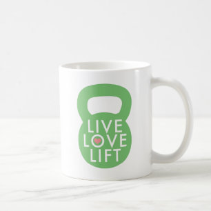 Taza De Café Menta "elevación viva del amor "