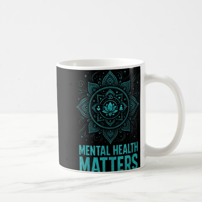 Taza De Café Mental Health S End Stigma Awareness  (Derecha)
