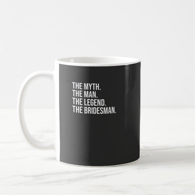 Taza De Café Mentalidad de los hombres. Hombre. Leyenda. Brides (Izquierda)