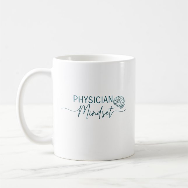 Taza De Café Mentalidad de Médico (Izquierda)