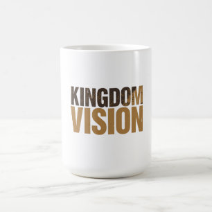 Taza De Café Mentalidad de Reino Fe Enfoque Disciplina Diseño