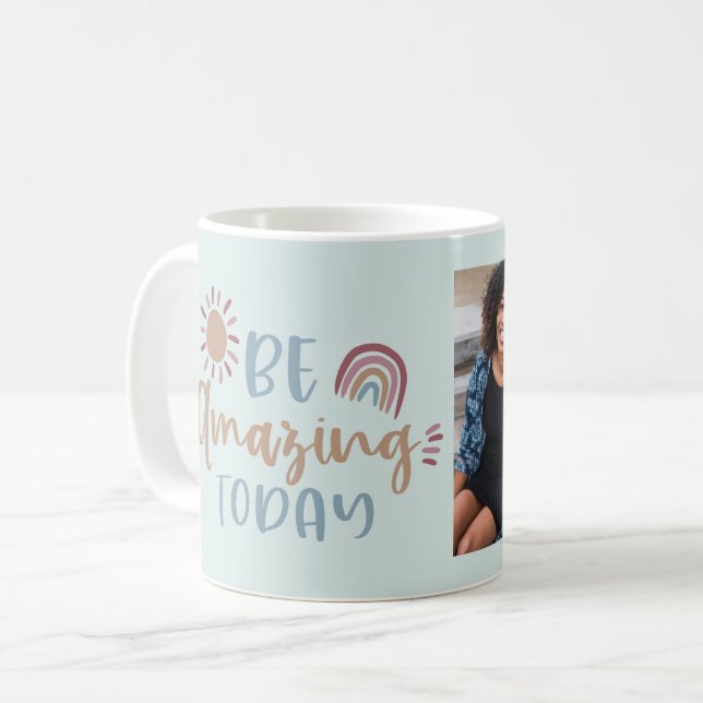 Taza De Café Mentalidad Soleada (Anverso izquierdo)