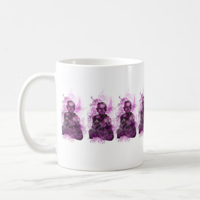 Taza De Café Mente tranquila incluso (Izquierda)