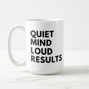 TAZA DE CAFÉ MENTE TRANQUILA RESULTADOS FUERTES