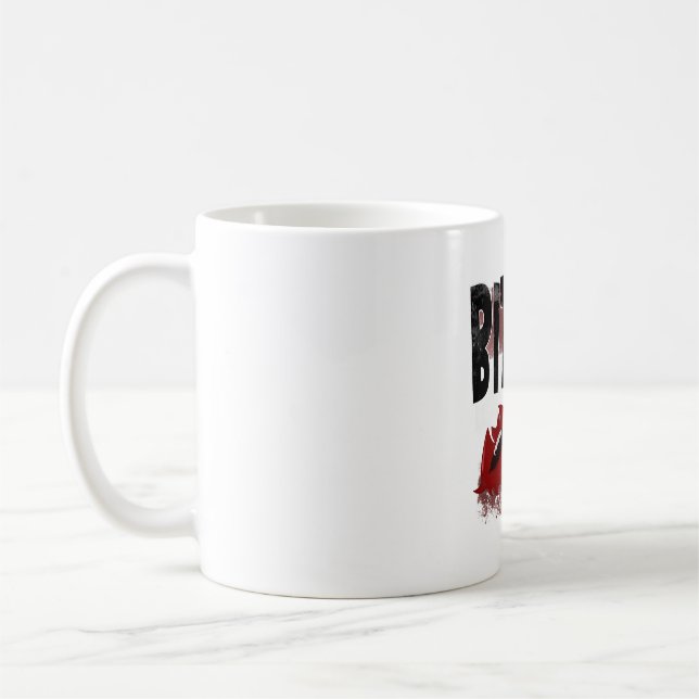 Taza De Café Mentira - Cita de Guay - Halloween - Bat (Izquierda)