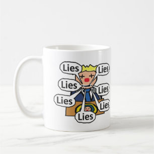 Taza De Café Mentiras del mundo del payaso