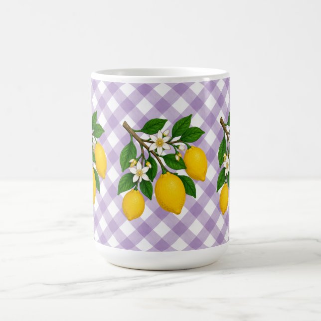 Taza De Café Menton Lemon Two-Tone Mug (Centro)