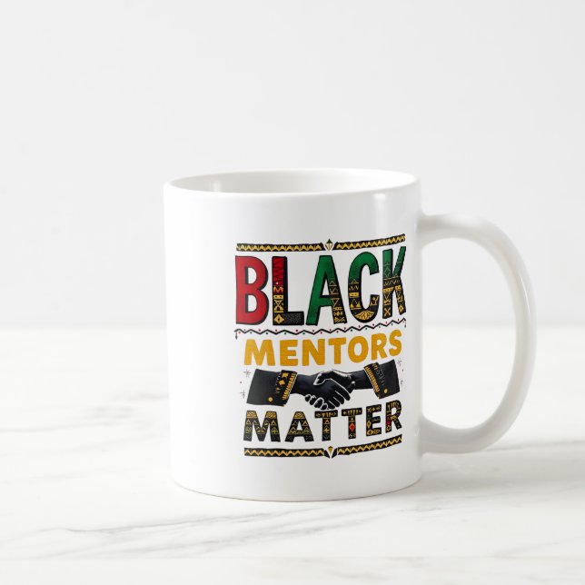 Taza De Café Mentores de Mes de Historia Negra Problema con Her (Derecha)