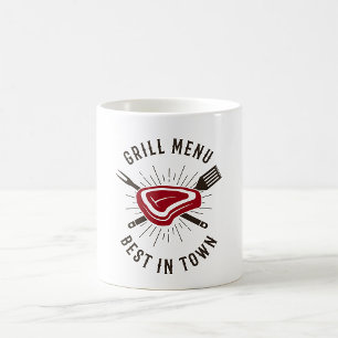Taza De Café Menú Grill Mejor En La Ciudad
