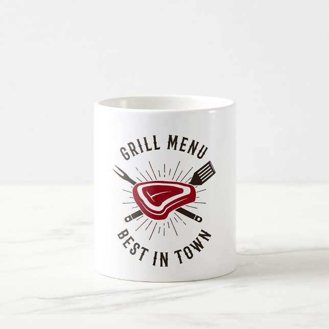 Taza De Café Menú Grill Mejor En La Ciudad (Subido por el creador)
