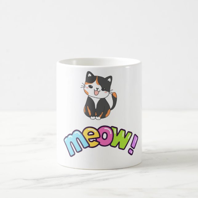 TAZA DE CAFÉ MEOW (Centro)