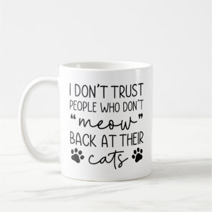 Taza De Café Meow Back To The Cats