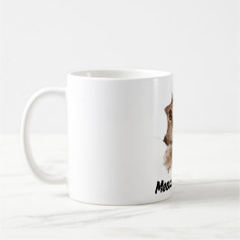 Taza De Café Meow Is the Time - Cuate Cat