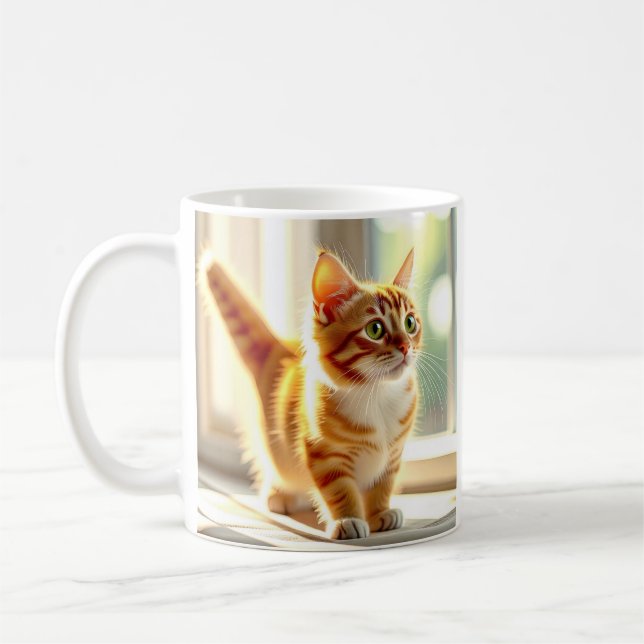 Taza De Café Meow Kitty (Izquierda)