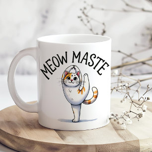 Taza De Café "Meow Maste" Funny Cat Lover