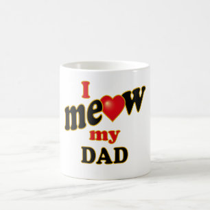Taza De Café Meow mi papá