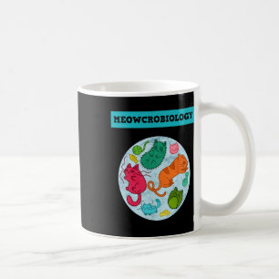 Taza De Café Meowcrobiología Ciencia Del Gato - Encajamiento Cl