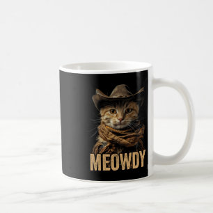 Taza De Café Meowdy Cat Shirt Meowdy Cowboy Country Western