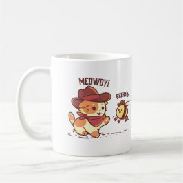 Taza De Café Meowdy y Beehaw