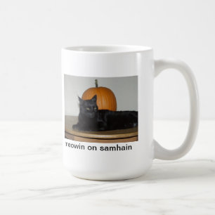 Taza De Café Meowin en Samhain