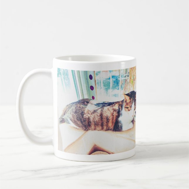 Taza De Café Meowing Elixir Holder・ (Izquierda)