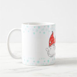 Taza De Café Meowy Navidades Cat Mug