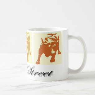 Taza De Café Mercado de burbujas de Wall Street