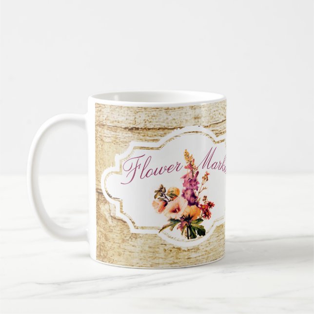 Taza De Café Mercado de flores (Izquierda)