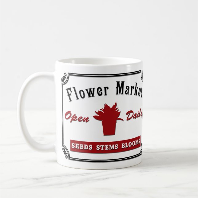 Taza De Café Mercado de flores (Izquierda)
