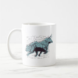 Taza De Café Mercado De Osos Y Bulls Inversionistas