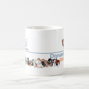Taza De Café Mercancía del logotipo de PUPs