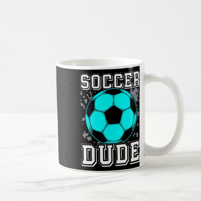 Taza De Café Mercancía del tipo de fútbol perfecto (Derecha)